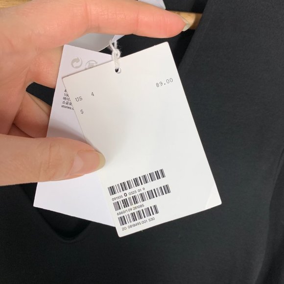 & Other Stories Stockholm Atelier Maxi Dress Black - Picture 2 of 5